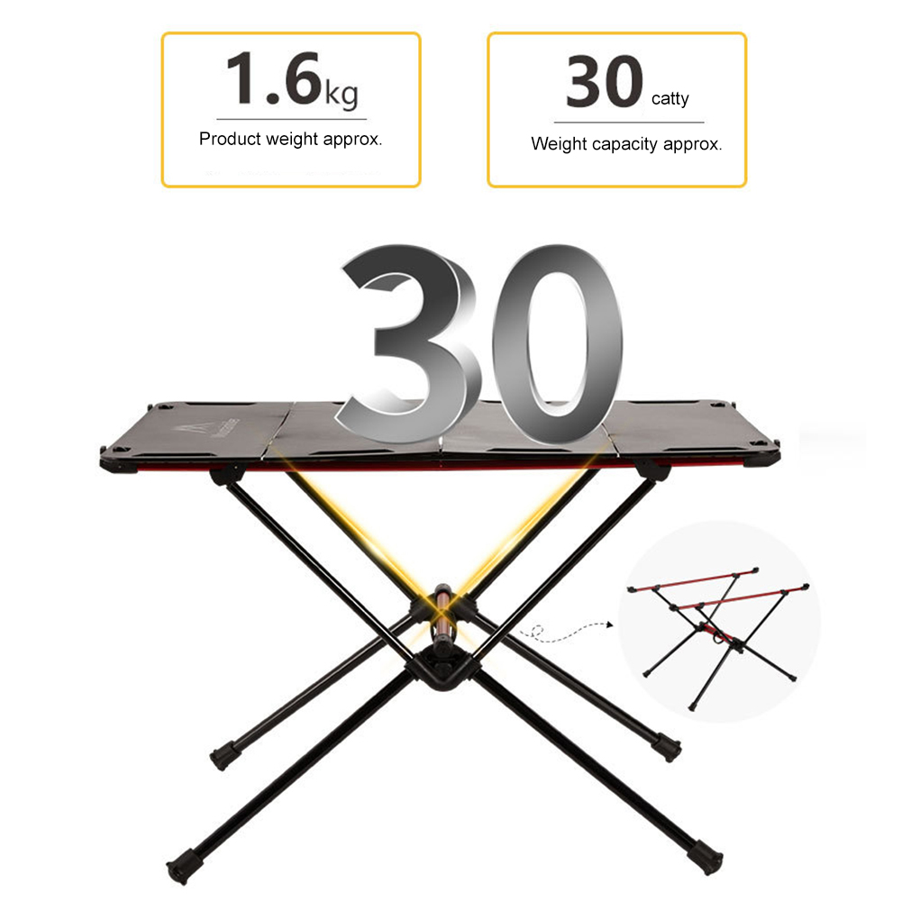 Camping Cooking Table Foldable - Składany stolik kempingowy, lekki, aluminiowy, wielofunkcyjny