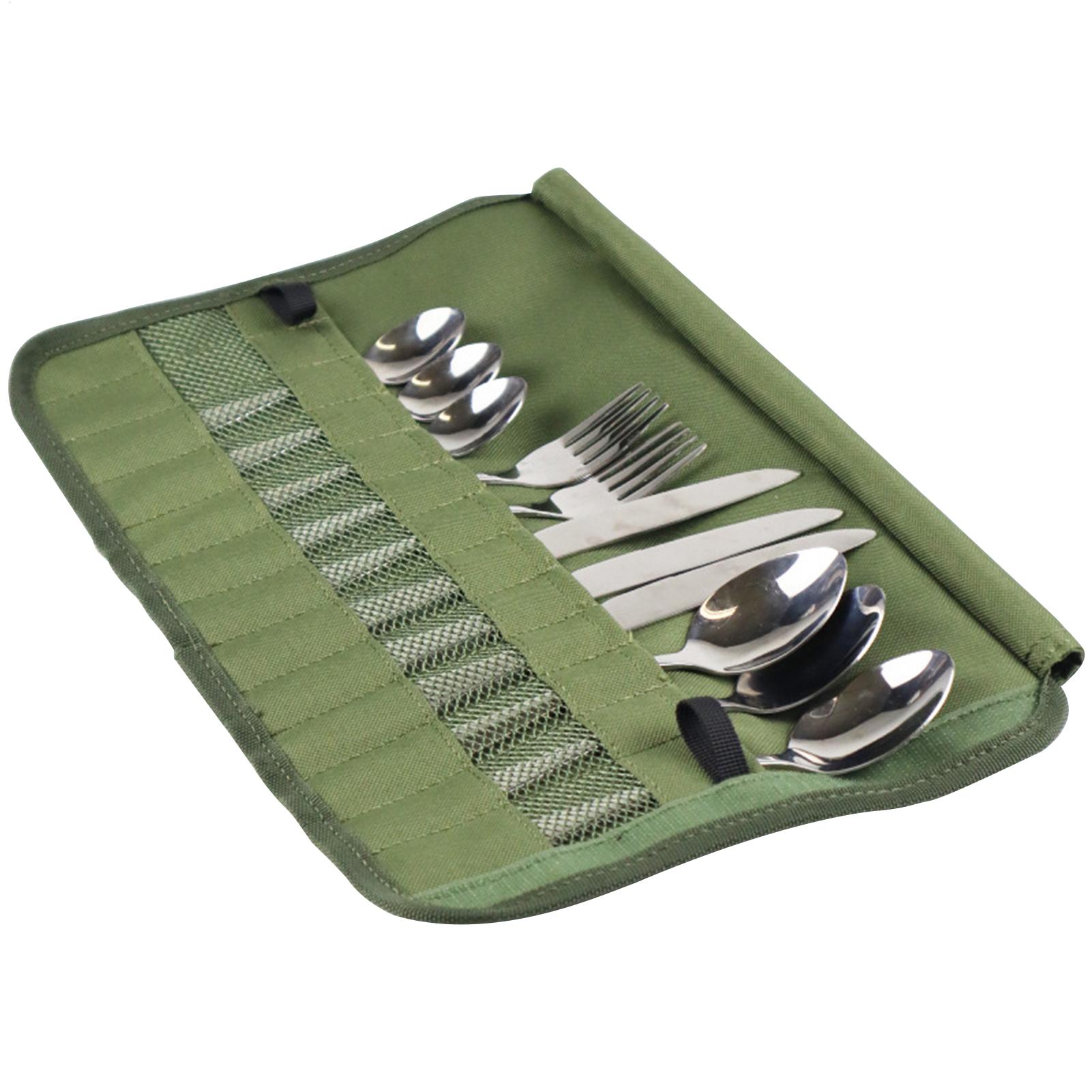 Camping Cooking Utensil Roll - Torba do przechowywania naczyń kuchennych, etui