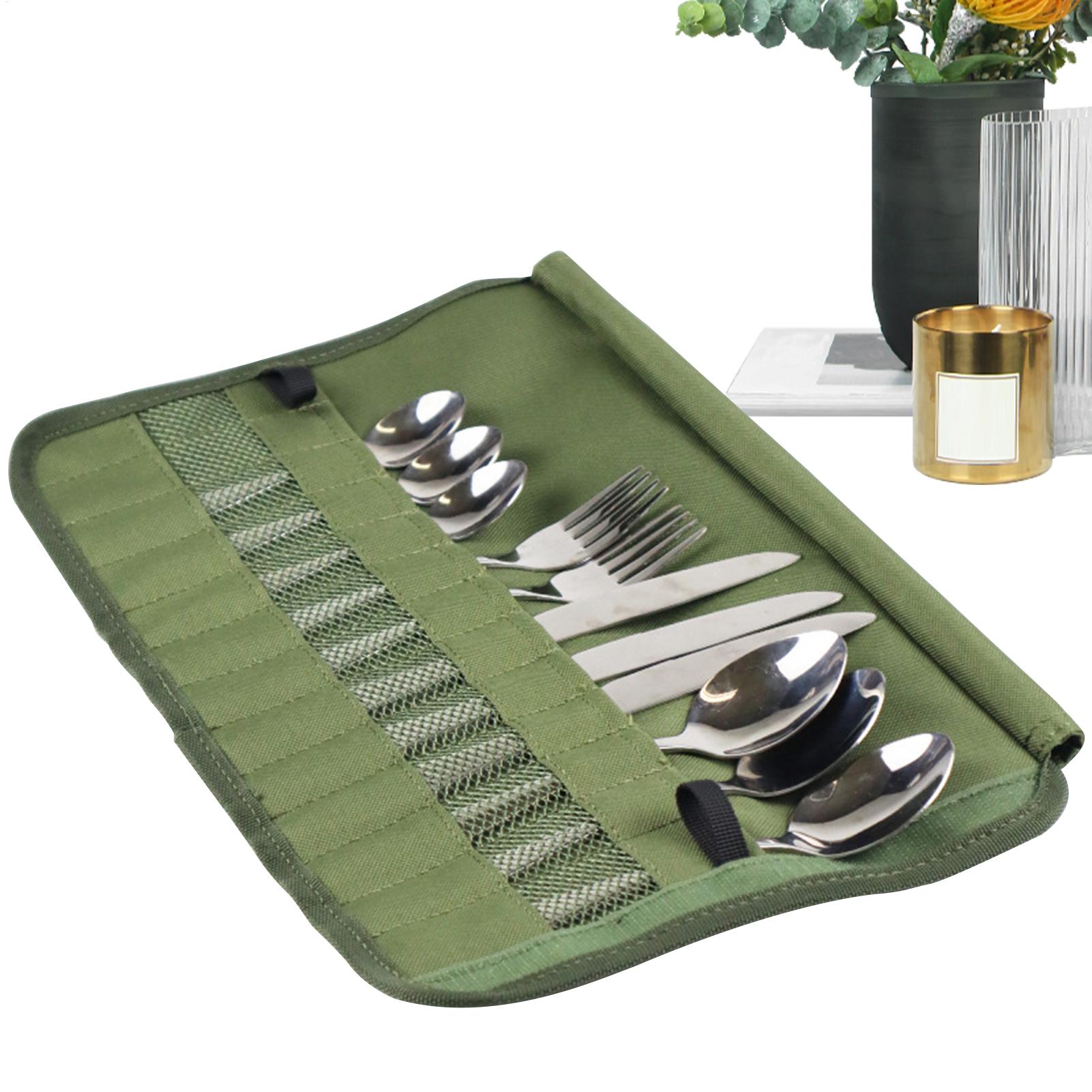 Camping Cooking Utensil Roll - Torba na przybory kempingowe, organizer na