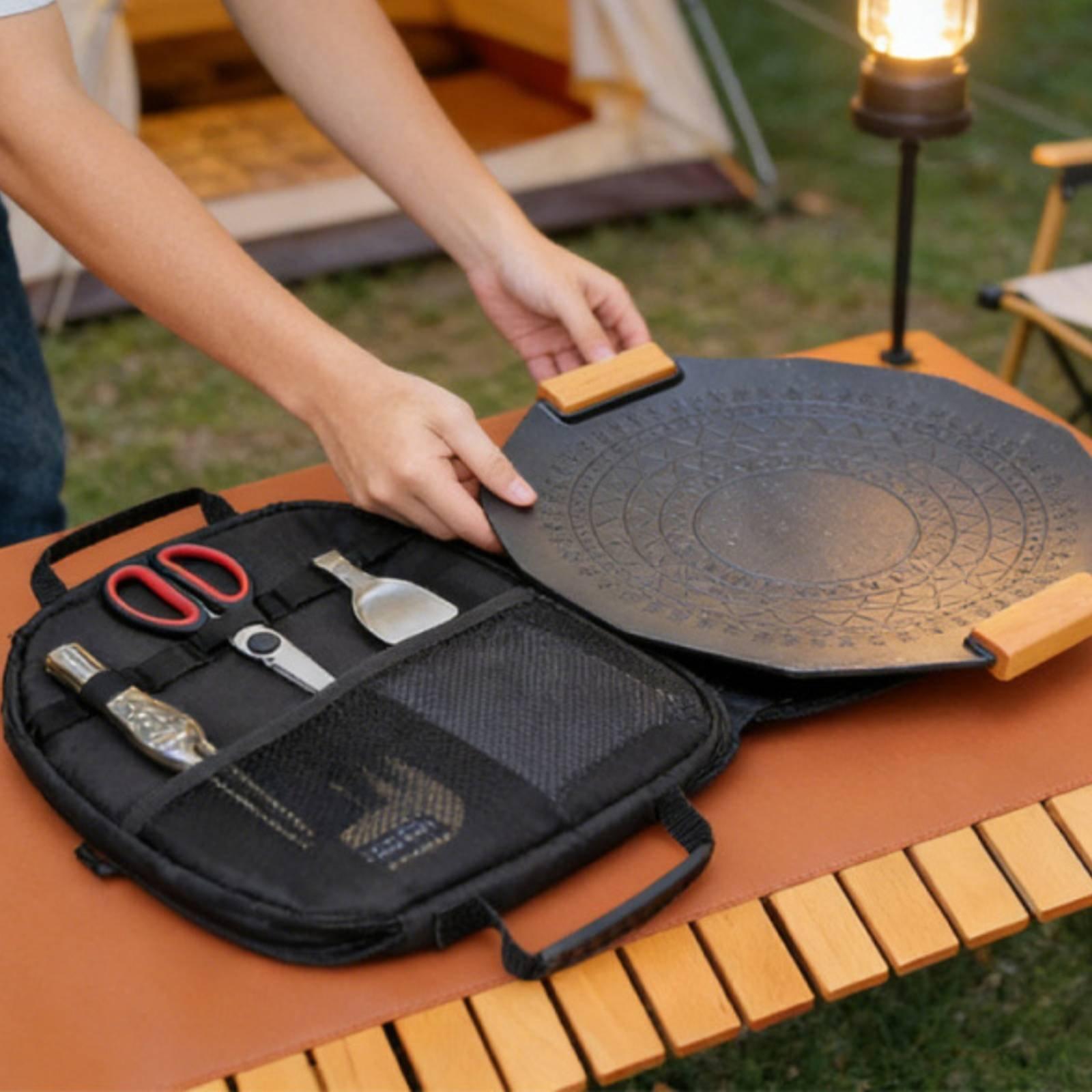 Camping Cooking Pan - Torba do przechowywania patelni, przenośna torba