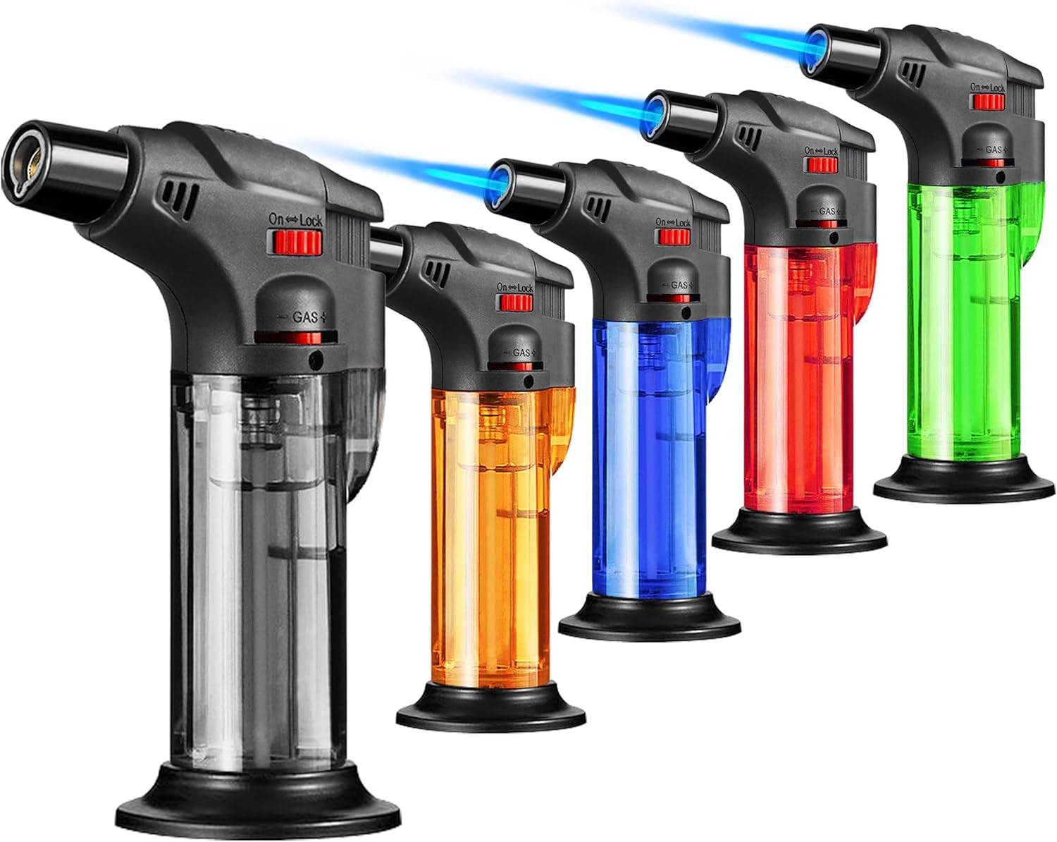 Camping Cooking Torch - Zapalniczka kempingowa z dyszą butanową, wiatroodporna,