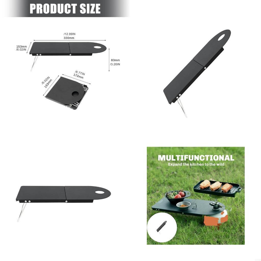 Camping Cooking Table Foldable - Uniwersalny składany stół Metalowy stół zewnętrzny