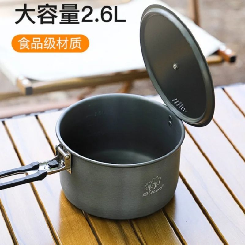 Garnek kempingowy Bulin BL200- – Camping Cooking Set Stainless Steel recenzja i cena