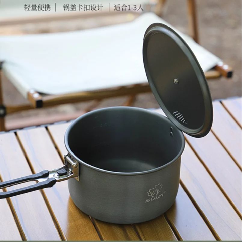 Garnek kempingowy Bulin BL200- – Camping Cooking Set Stainless Steel recenzja i cena
