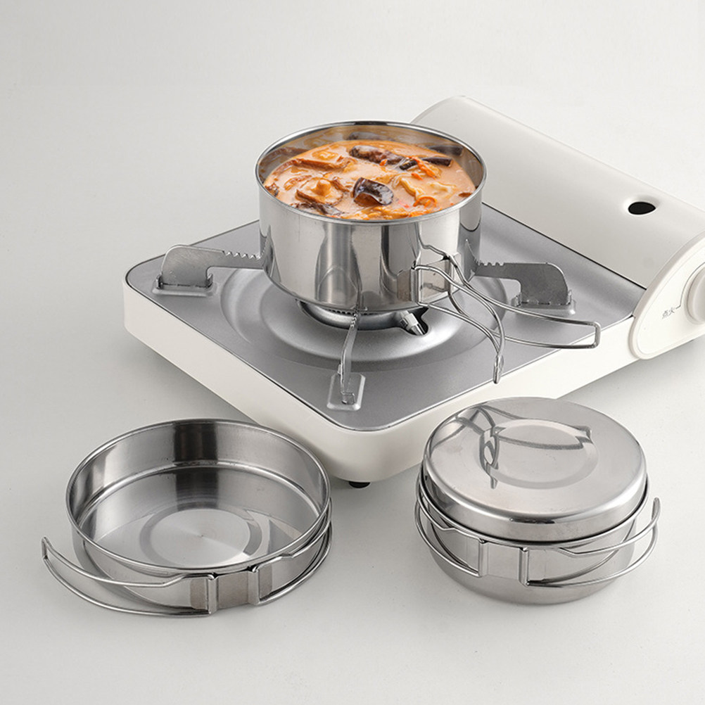 1 zestaw naczyń kuchennych ze  – Camping Cooking Pan recenzja i cena