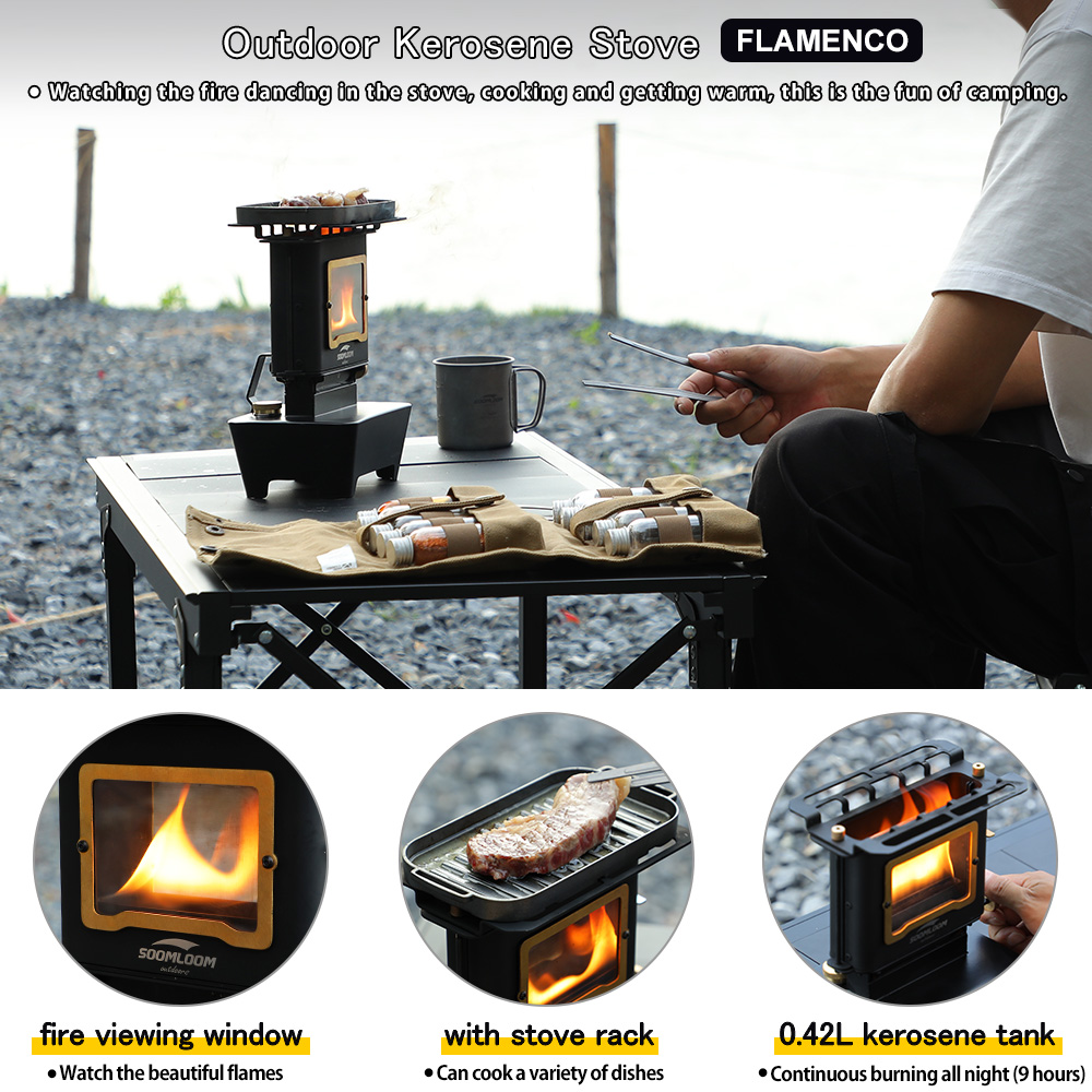 Soomloom Retro Lampa Olejowa d – Camping Cooking Burner recenzja i cena