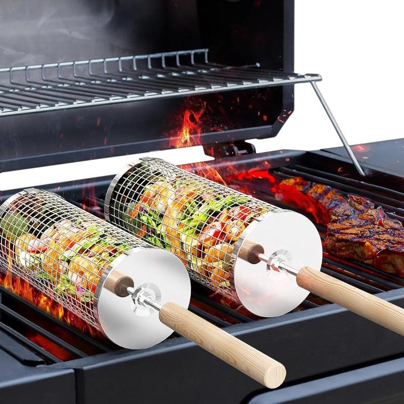 Zestaw okrągłych koszy do gril – Camping Cooking Rack recenzja i cena
