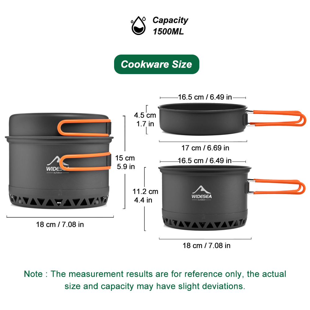 Zestaw naczyń kempingowych, na – Camping Cooking Utilities recenzja i cena