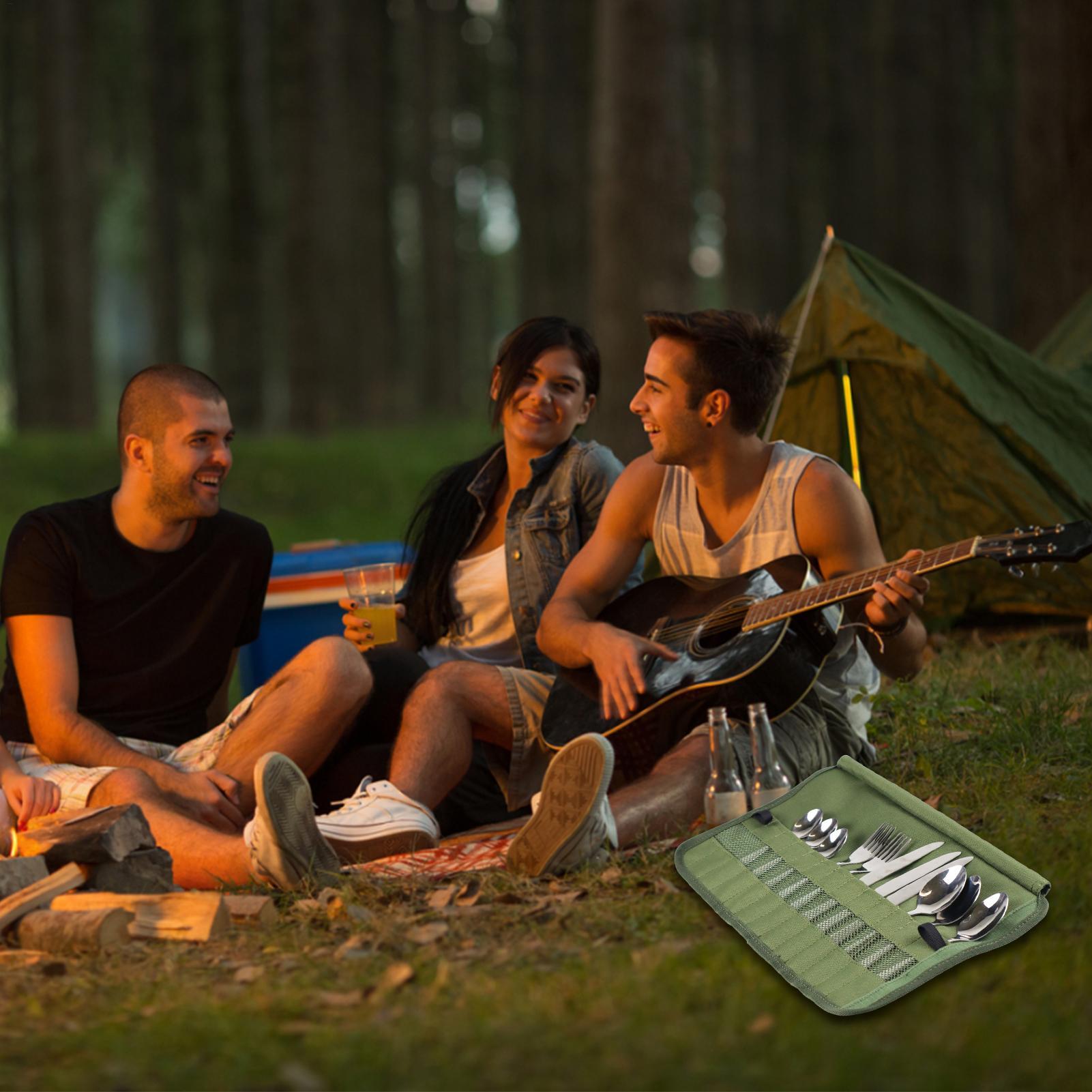 Torba na naczynia kempingowe,  – Camping Cooking Utensil Roll recenzja i cena