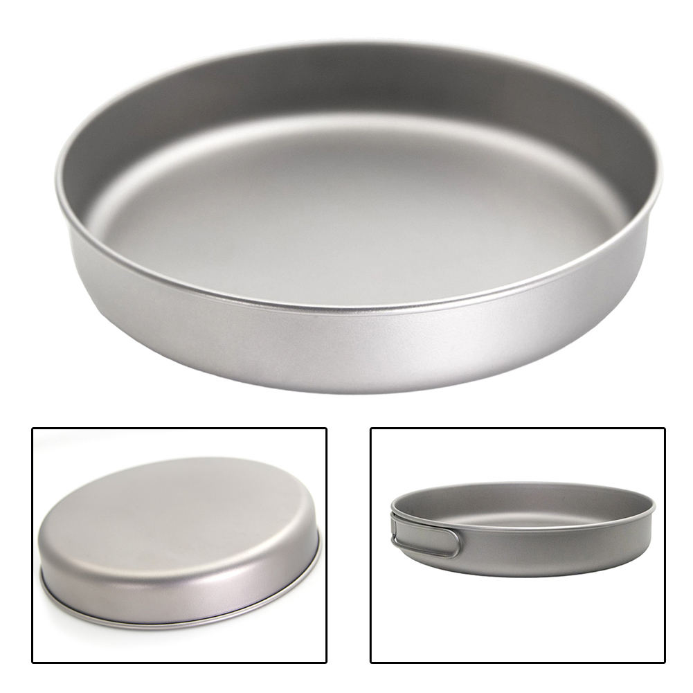 Ultralekka patelnia z czystego – Camping Cooking Pan recenzja i cena