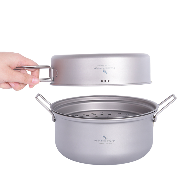 Boundless Voyage Tytanowy Zest – Camping Cooking Pan recenzja i cena