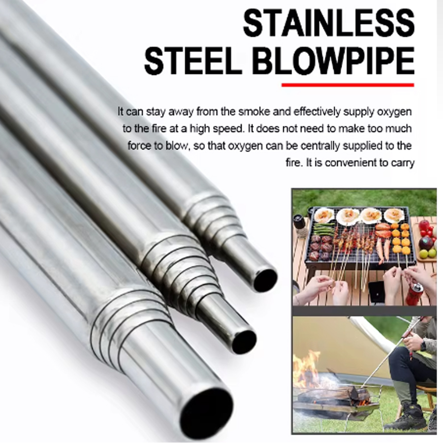 Kieszonkowy dmuchawa ze stali  – Camping Cooking Utilities recenzja i cena