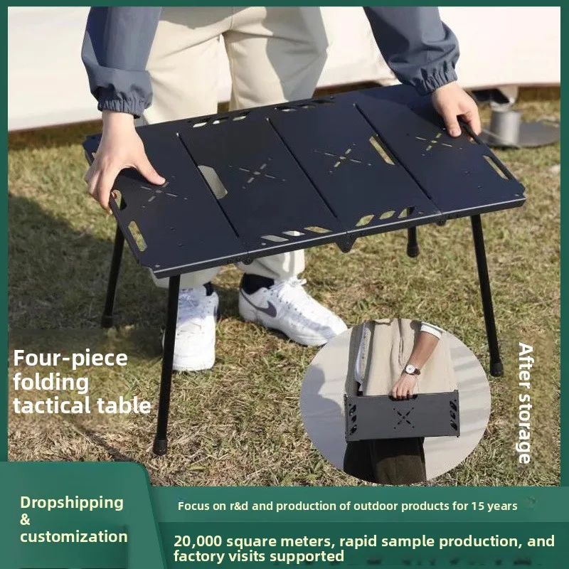 Składany stół z aluminium, skł – Camping Cooking Table Foldable recenzja i cena
