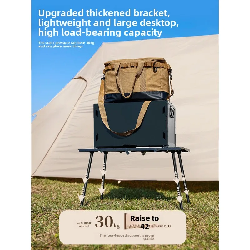 Składany stół z aluminium, skł – Camping Cooking Table Foldable recenzja i cena