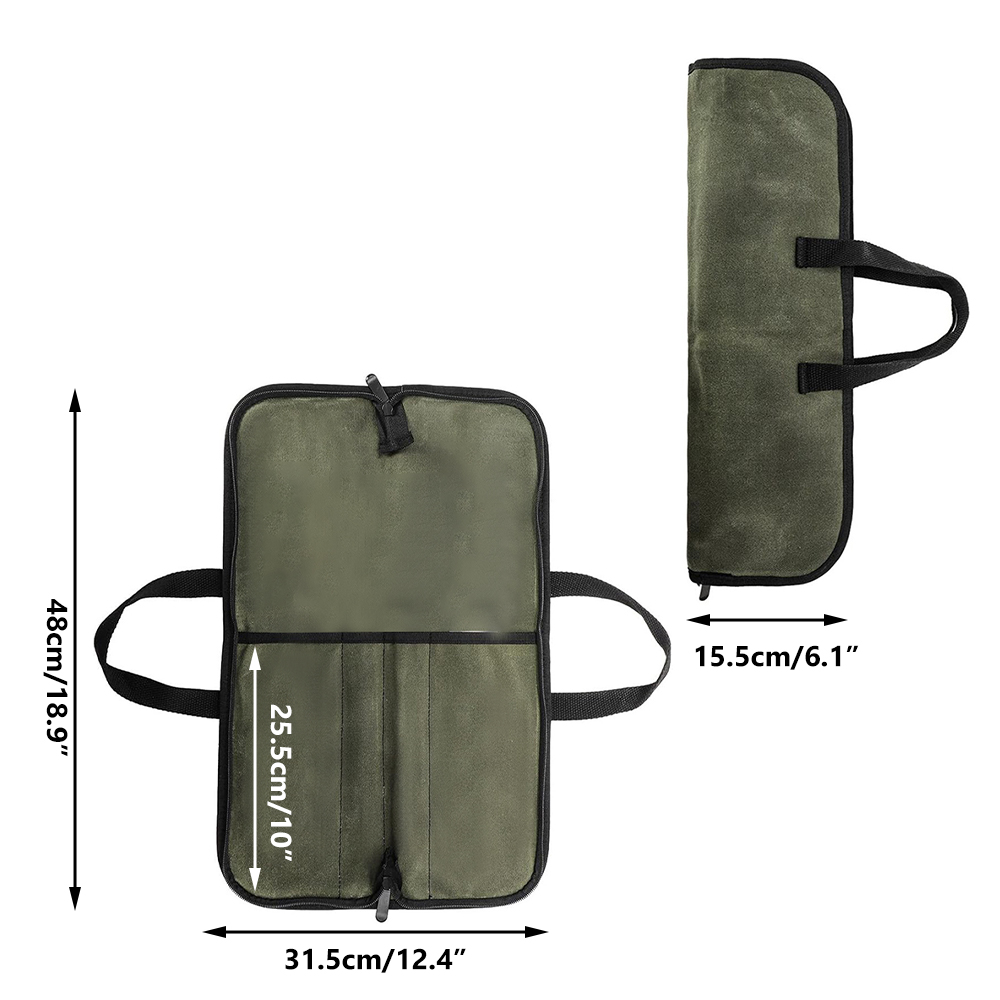 Torba na noże z woskowanego pł – Camping Cooking Utilities recenzja i cena