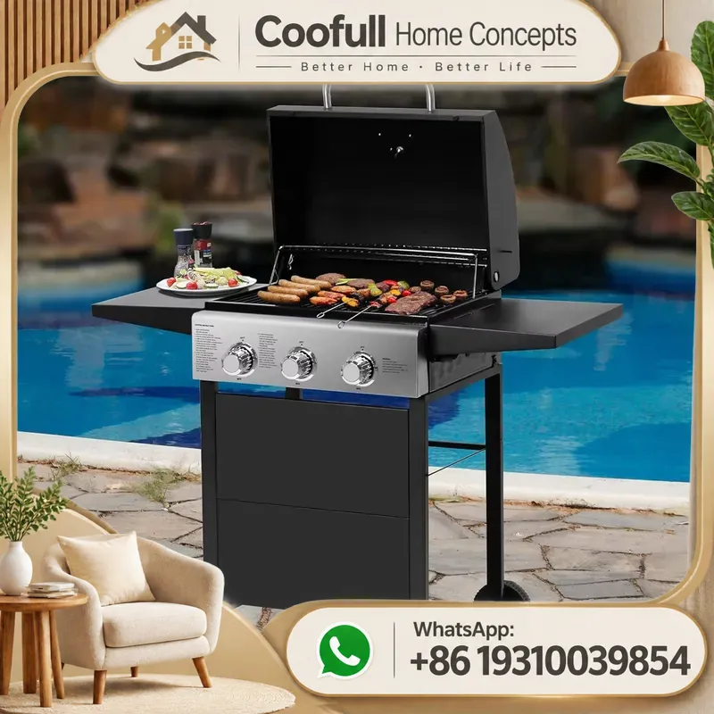 Grill gazowy na propan z boczn – Camping Cooking Table Foldable recenzja i cena