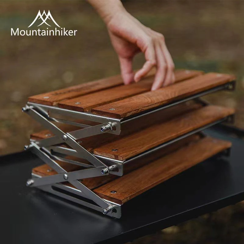 MOUNTAINHIKER Ulepszony Stojak – Camping Cooking Table Foldable recenzja i cena