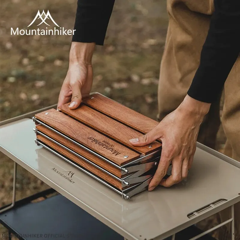 MOUNTAINHIKER Ulepszony Stojak – Camping Cooking Table Foldable recenzja i cena