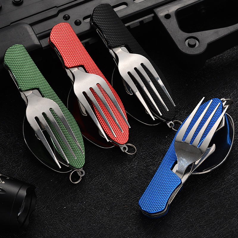 Zestaw składanych przyborów ke – Camping Cooking Set Stainless Steel recenzja i cena