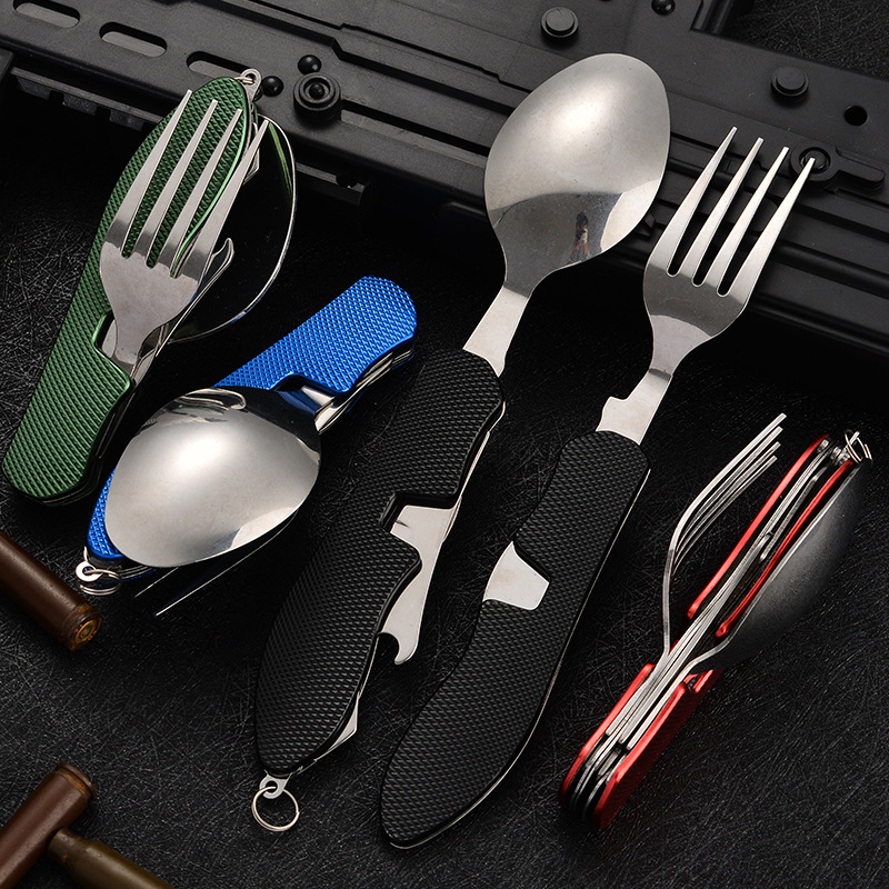 Zestaw składanych przyborów ke – Camping Cooking Set Stainless Steel recenzja i cena