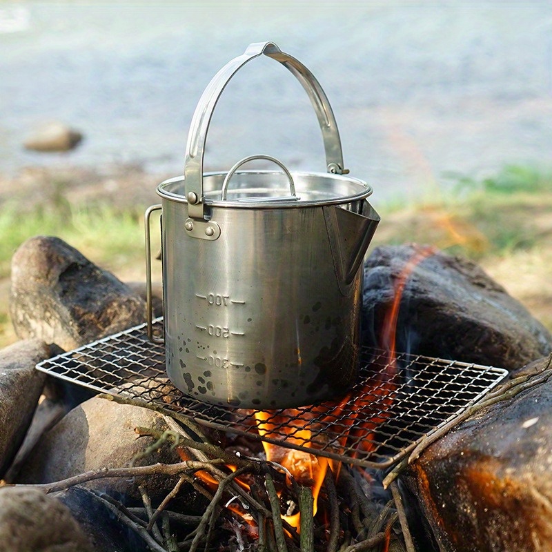 1PC Kompaktowy i przenośny sta – Camping Cooking Set Stainless Steel recenzja i cena