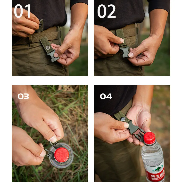 6 sztuk Camping taśma z klamrą – Camping Cooking Hanger recenzja i cena