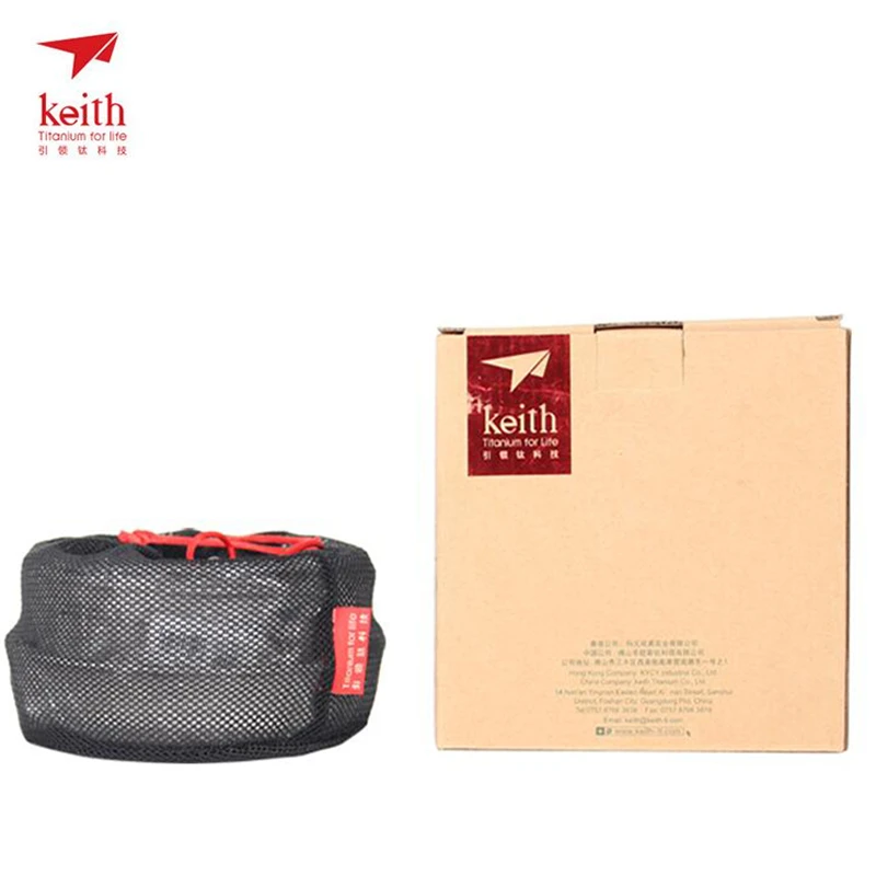Keith 3PCS Titanium Cookware P – Camping Cooking Pan recenzja i cena