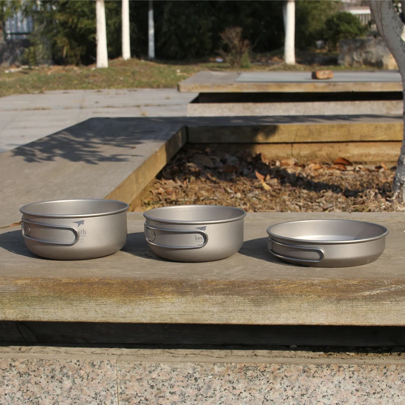 Keith 3PCS Titanium Cookware P – Camping Cooking Pan recenzja i cena