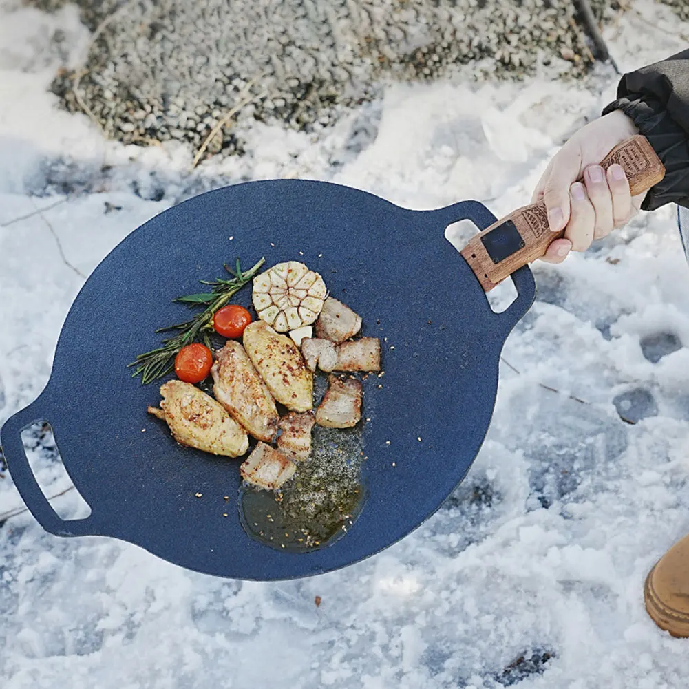 Uchwyt do patelni grillowej z  – Camping Cooking Pan recenzja i cena