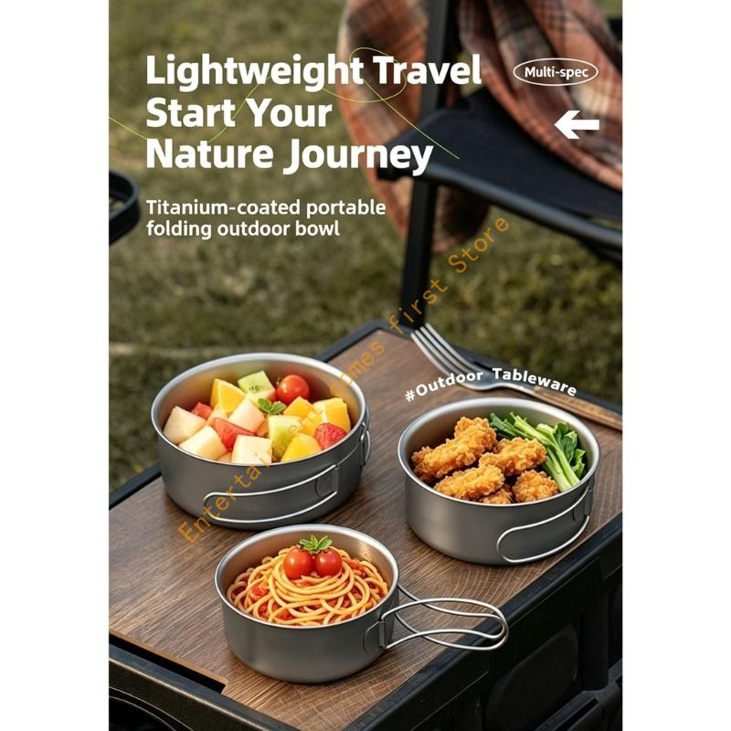 Miska podróżna z metalowym kor – Camping No Cooking Meals recenzja i cena