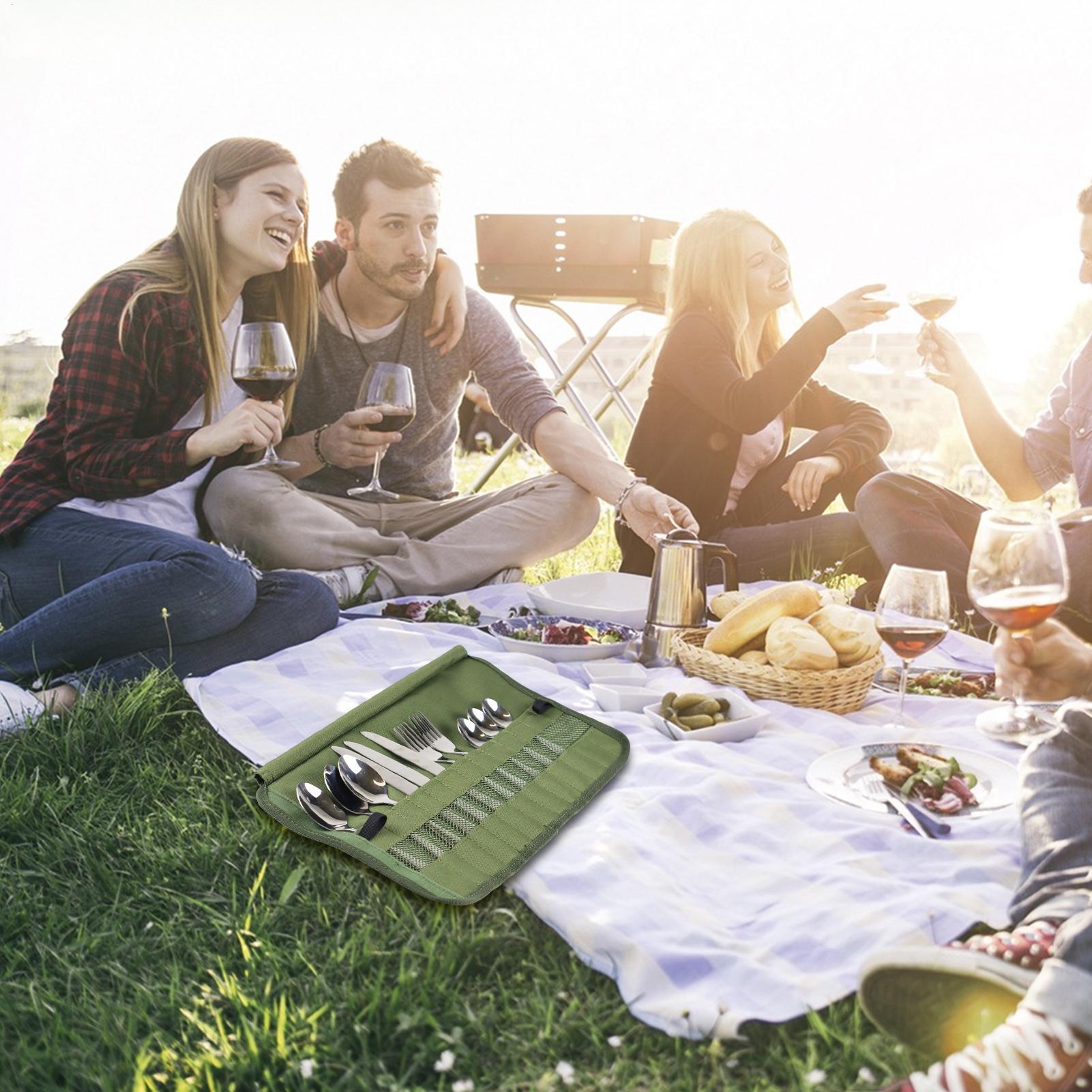 Torba do przechowywania naczyń – Camping Cooking Utensil Roll recenzja i cena