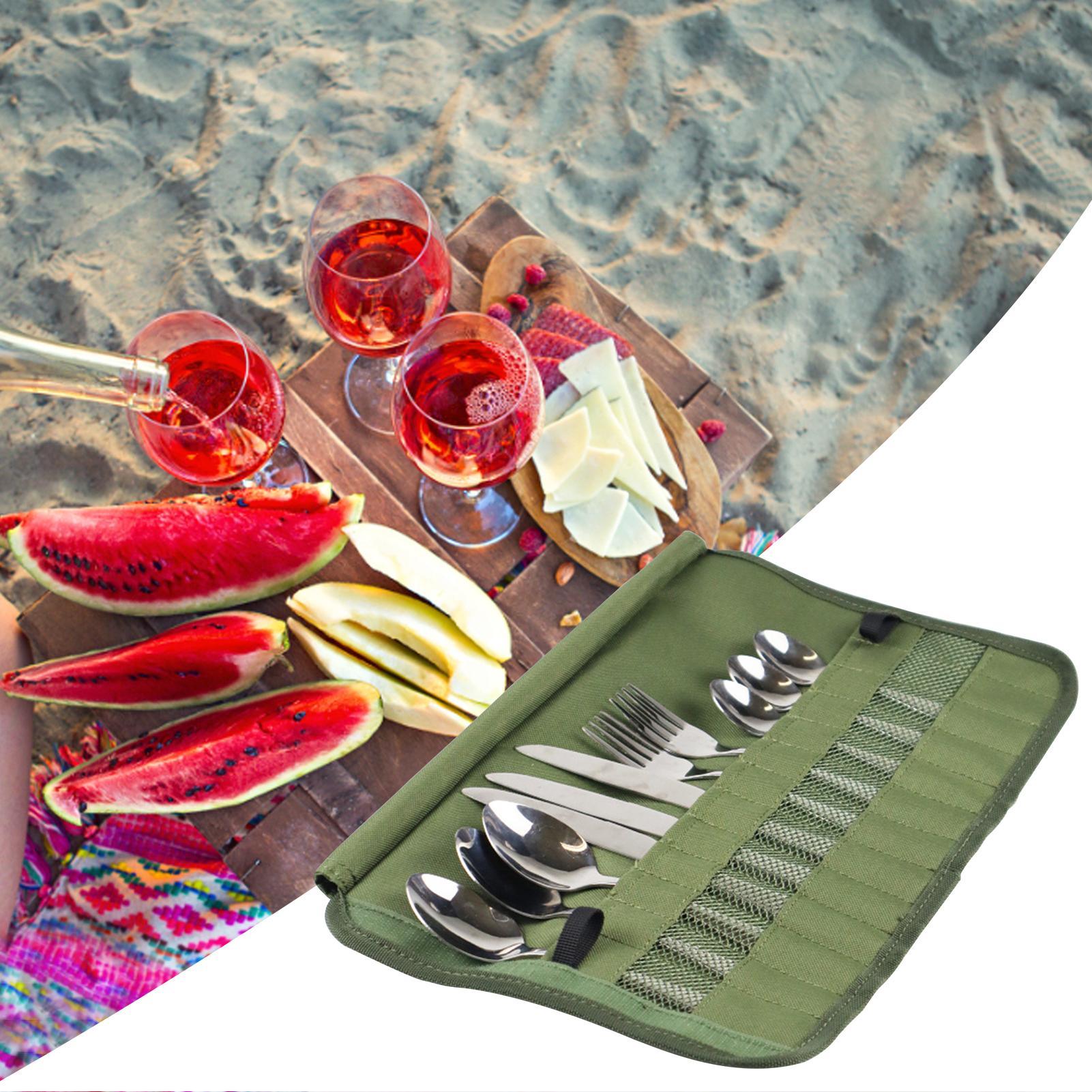 Torba do przechowywania naczyń – Camping Cooking Utensil Roll recenzja i cena