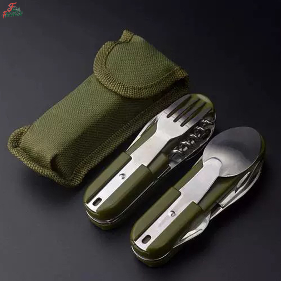 Zestaw Kempingowy 5-w-1 ze Sta – Camping Cooking Set Stainless Steel recenzja i cena