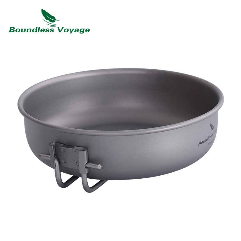 Boundless Voyage Ultralekka ty – Camping Cooking Pan recenzja i cena