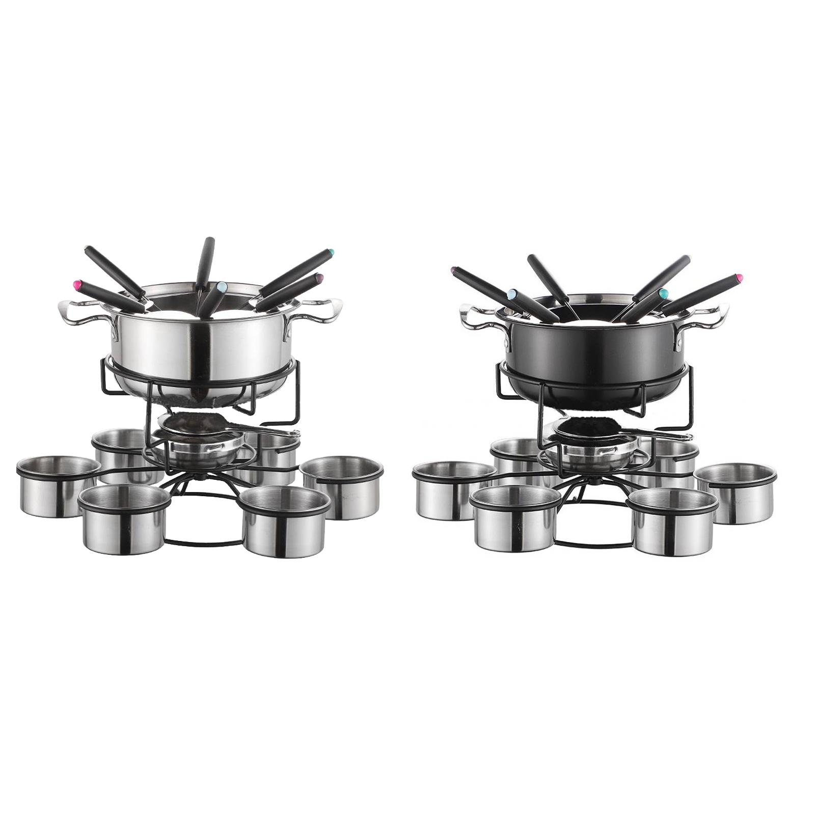 Zestaw do fondue, piecyk do go – Camping Cooking Set Stainless Steel recenzja i cena