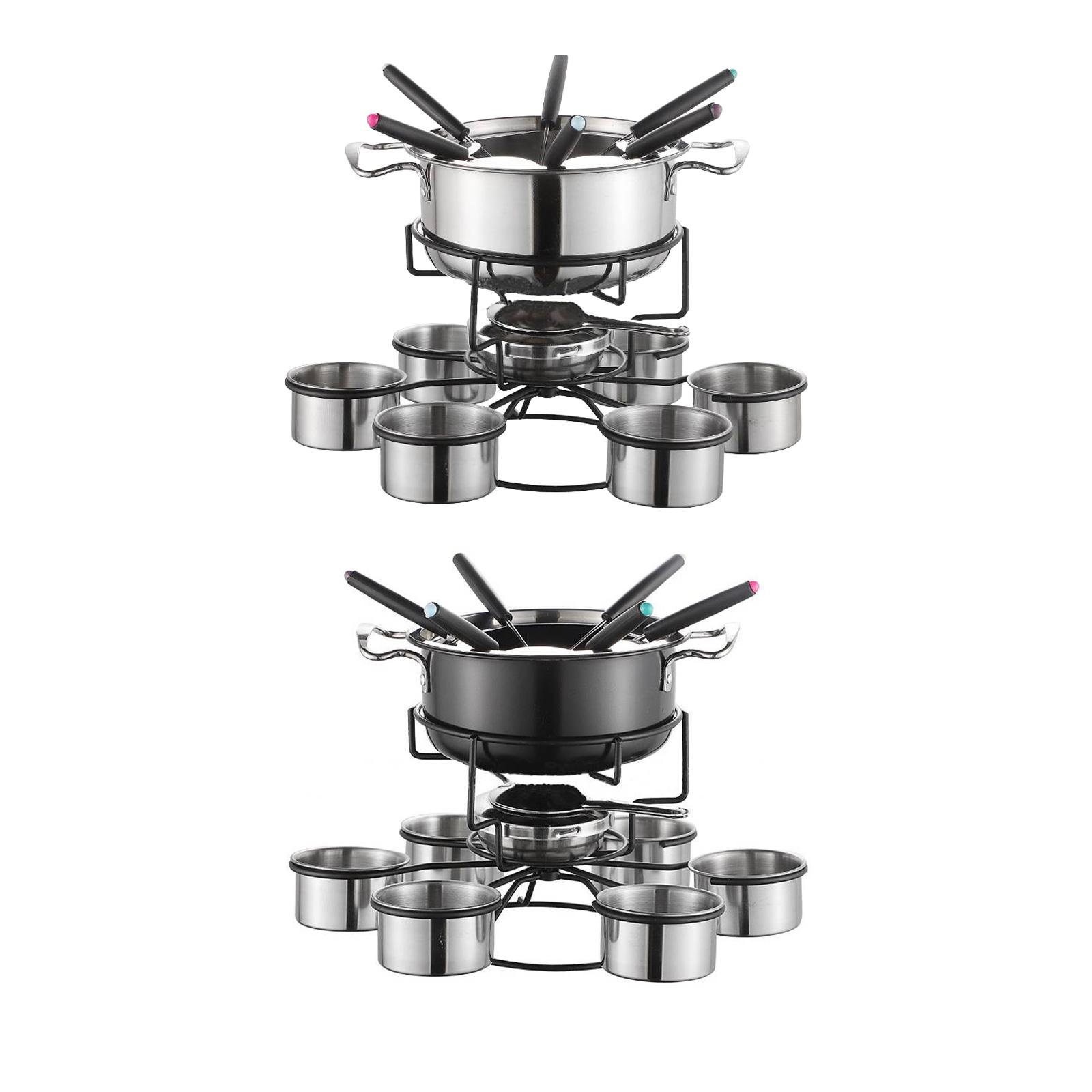 Zestaw do fondue, piecyk do go – Camping Cooking Set Stainless Steel recenzja i cena