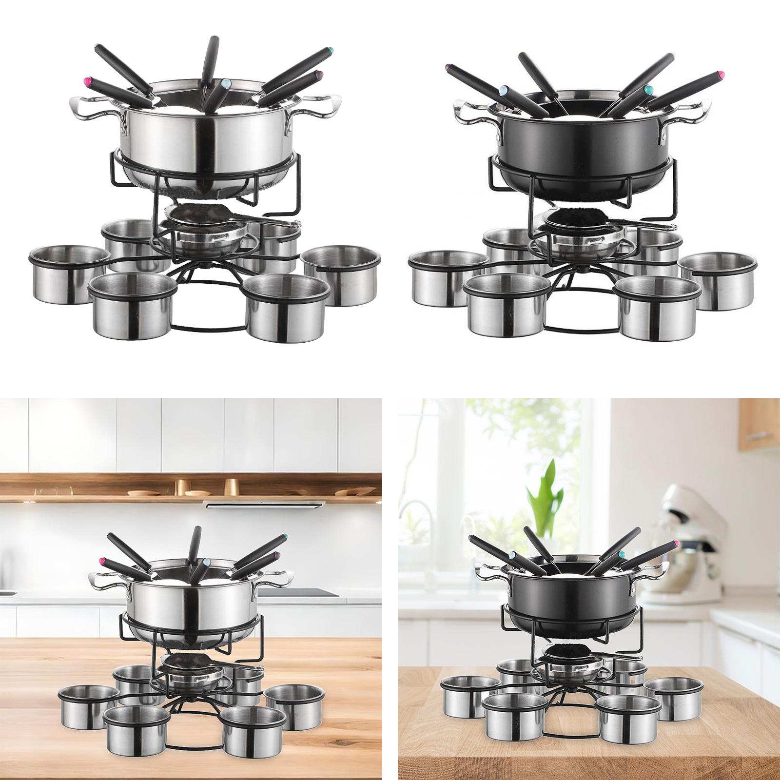 Zestaw do fondue, piecyk do go – Camping Cooking Set Stainless Steel recenzja i cena