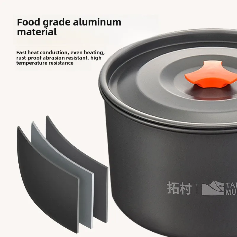Zestaw naczyń kempingowych do  – Camping Cooking Hardware recenzja i cena