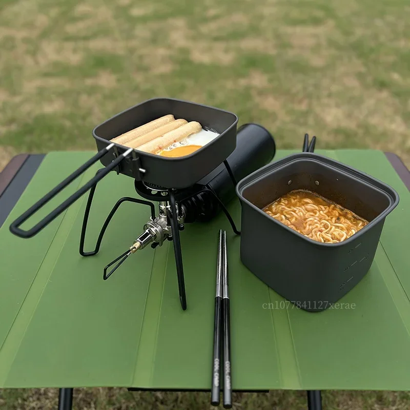 Składany zestaw kuchenny na ke – Camping No Cooking Meals recenzja i cena