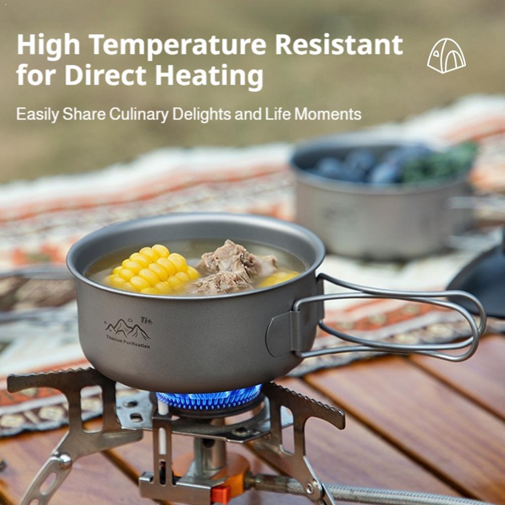 Ultralekkie tytanowe naczynia  – Camping Cooking Hardware recenzja i cena