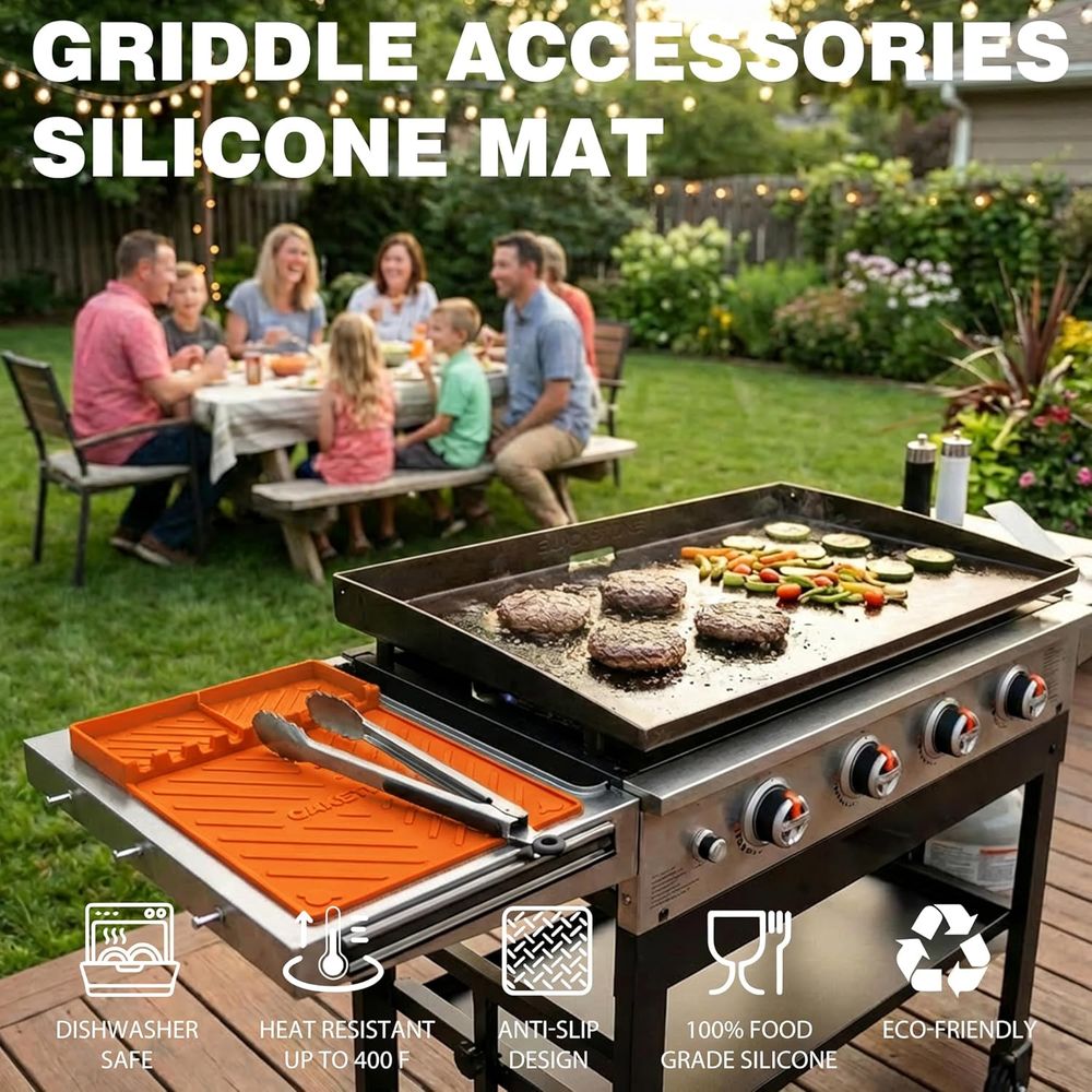 Silikonowe maty do grilla lub  – Camping Cooking Kitchen recenzja i cena