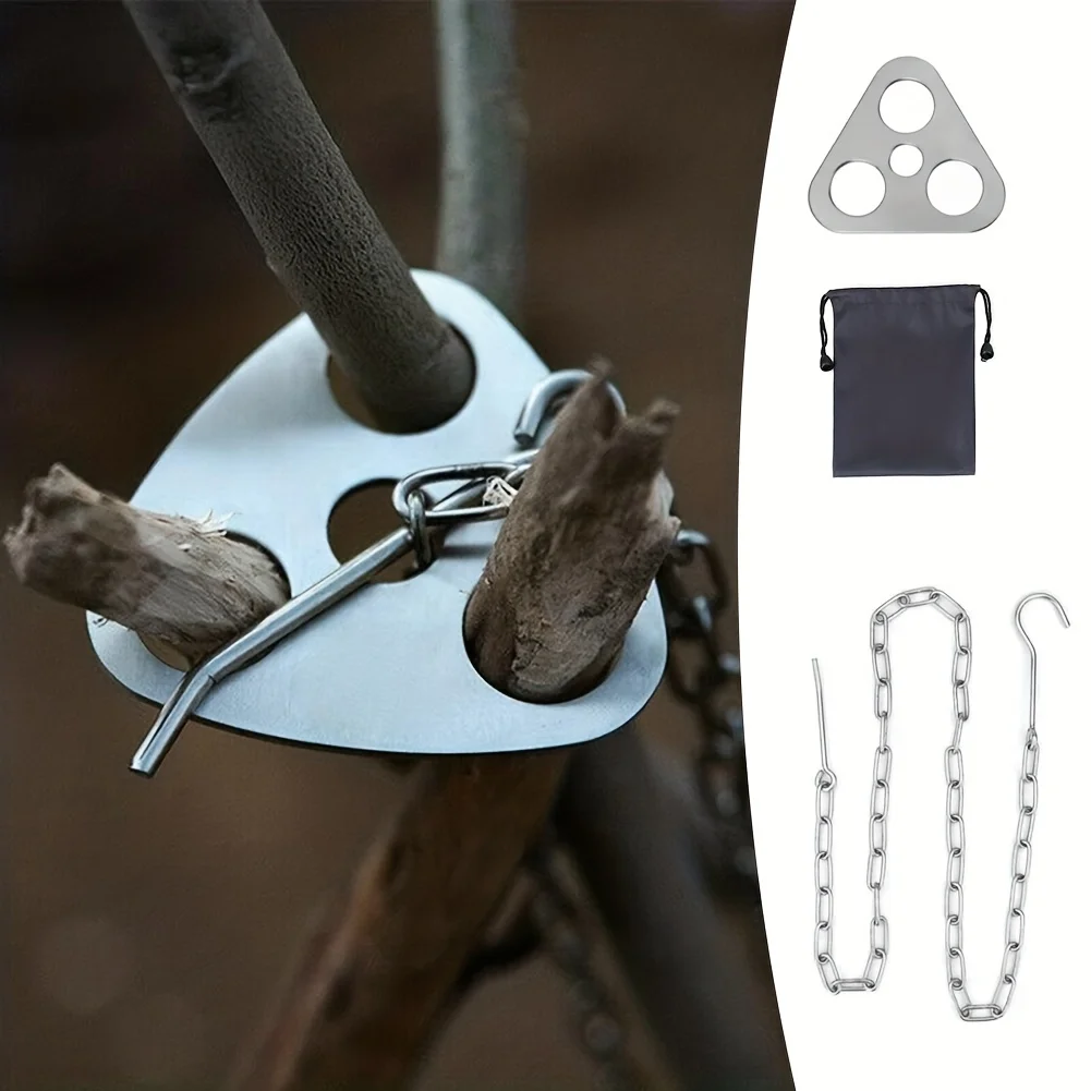 Statyw do grillowania na śwież – Camping Cooking Hanger recenzja i cena