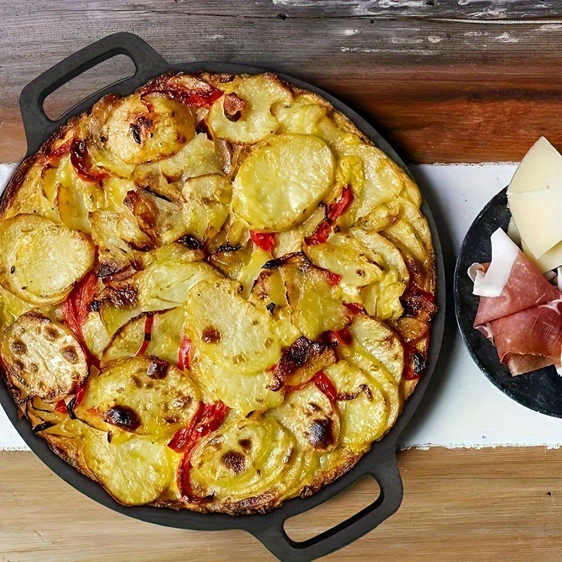 1 szt. Żeliwna patelnia do gri – Camping Cooking Pan recenzja i cena
