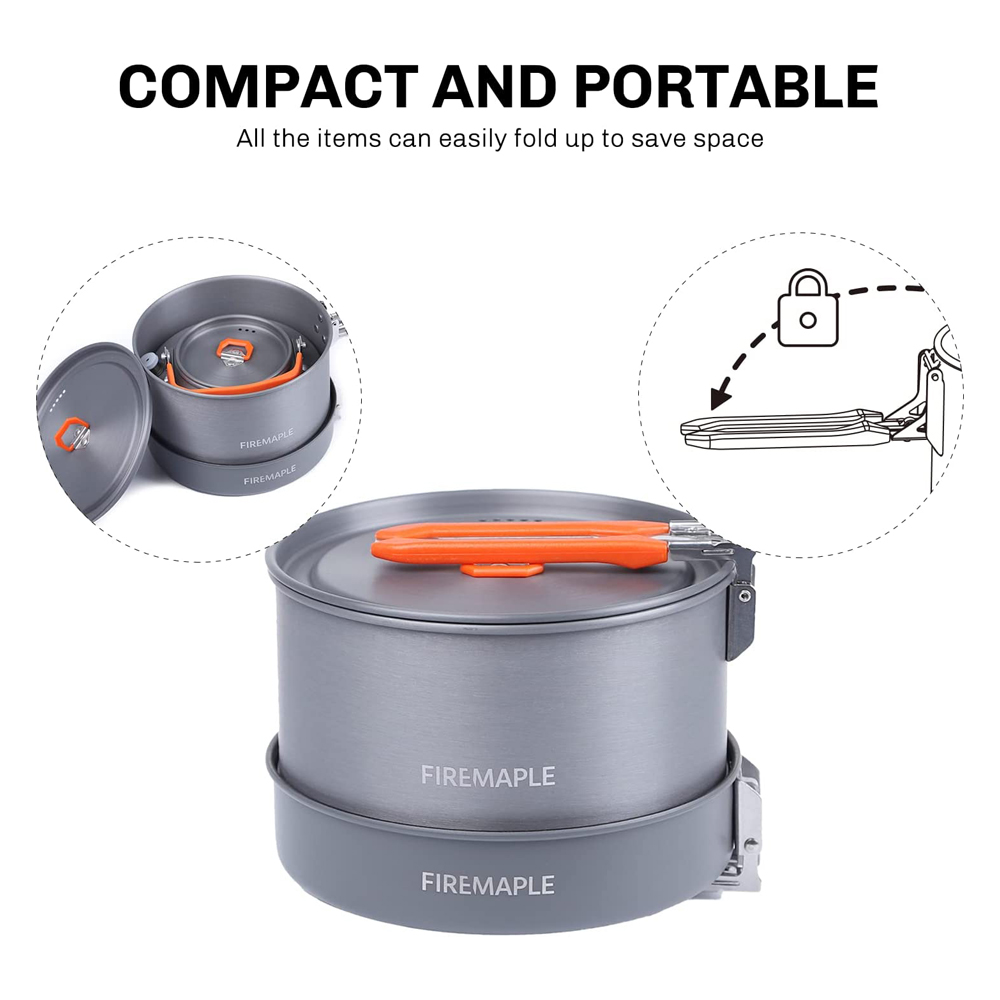 Fire Maple garnków Camping pie – Camping Cooking Hardware recenzja i cena
