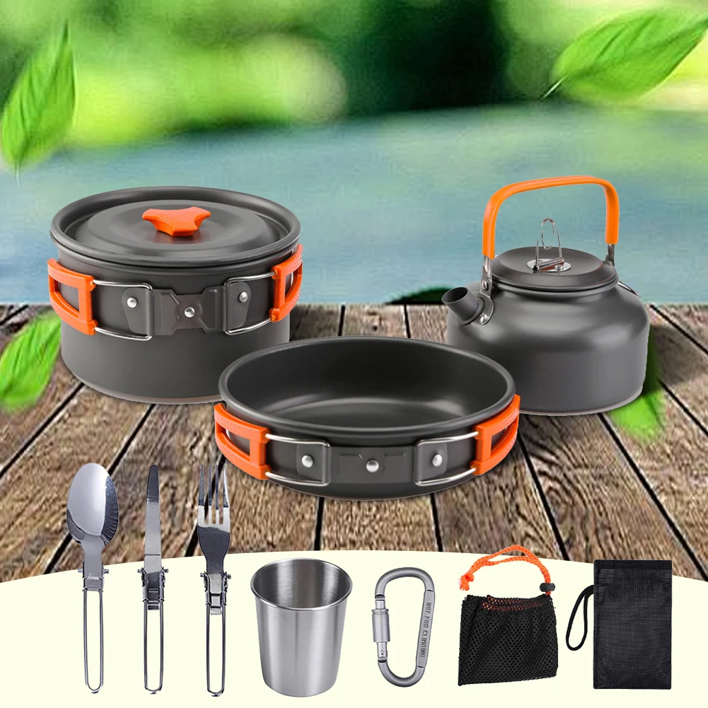 Zestaw naczyń kempingowych Cza – Camping Cooking Pan recenzja i cena