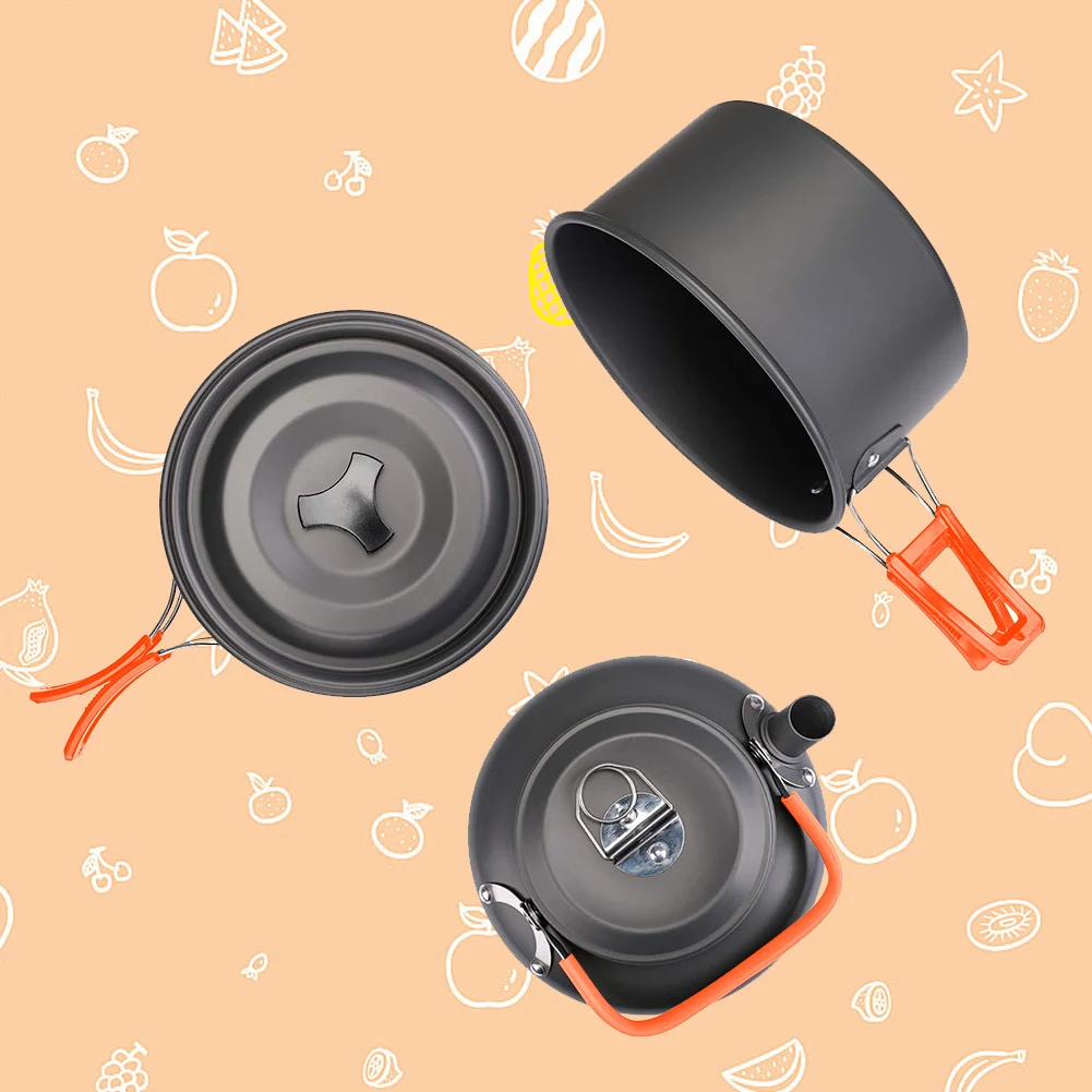 Zestaw naczyń kempingowych Cza – Camping Cooking Pan recenzja i cena
