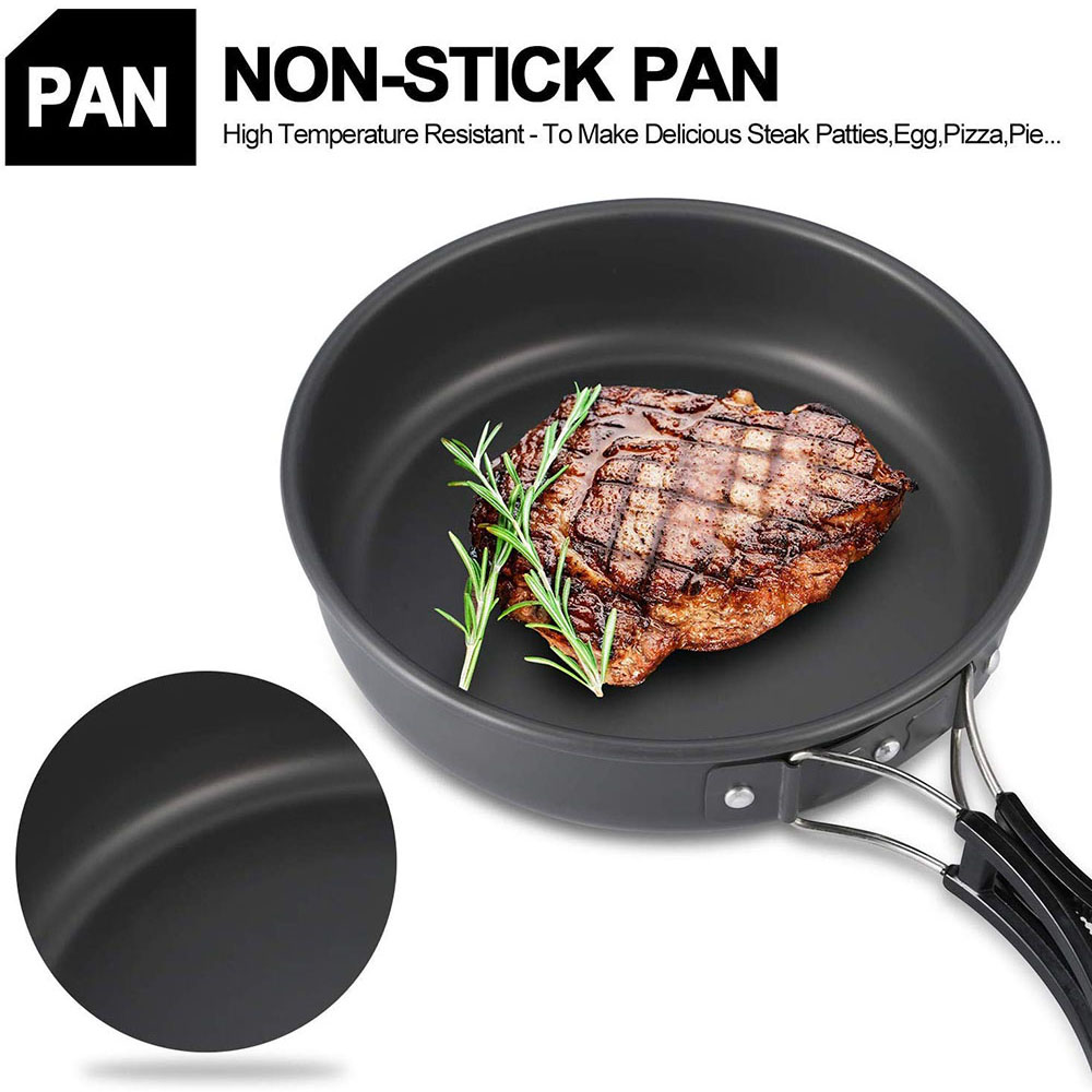 Zestaw naczyń kuchennych do bi – Camping Cooking Utilities recenzja i cena