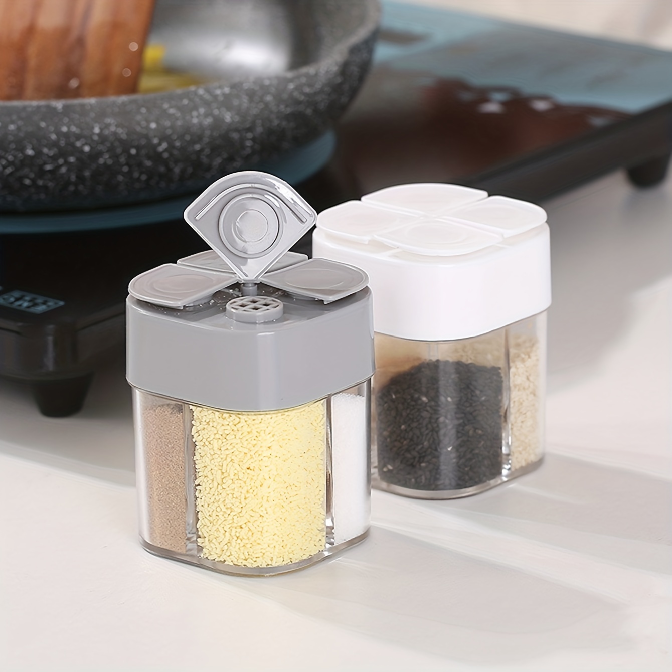 4w1 Camping Shaker do przypraw – Camping Cooking Set Stainless Steel recenzja i cena