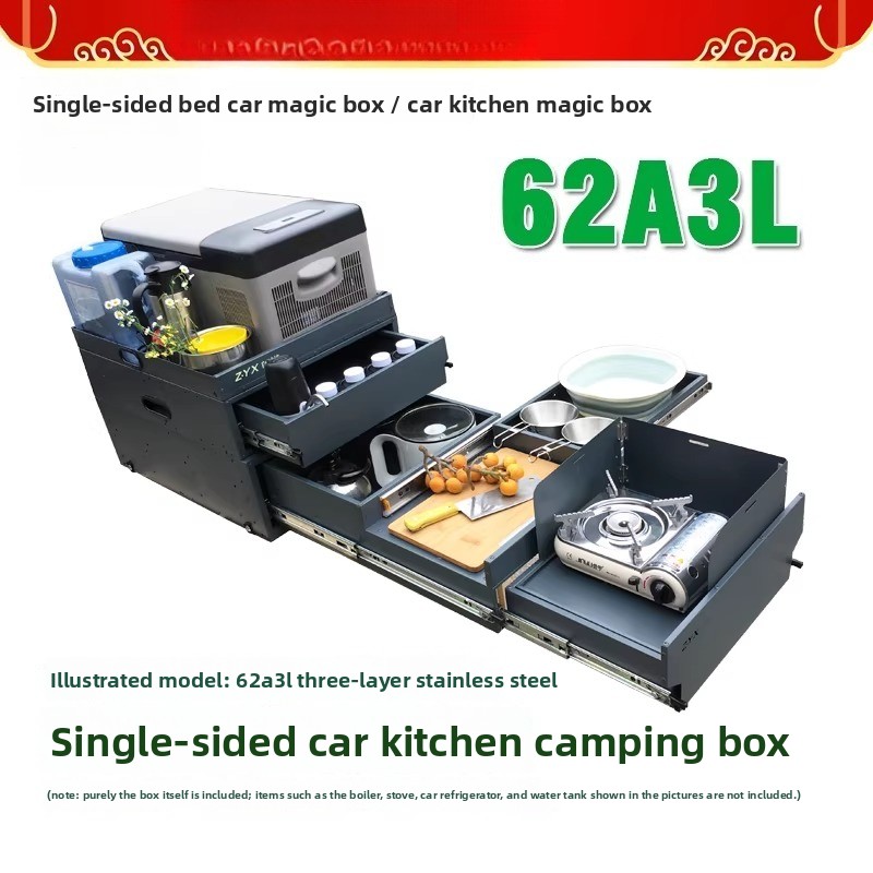 Przenośna kuchnia i schowek na – Camping Cooking Kitchen recenzja i cena