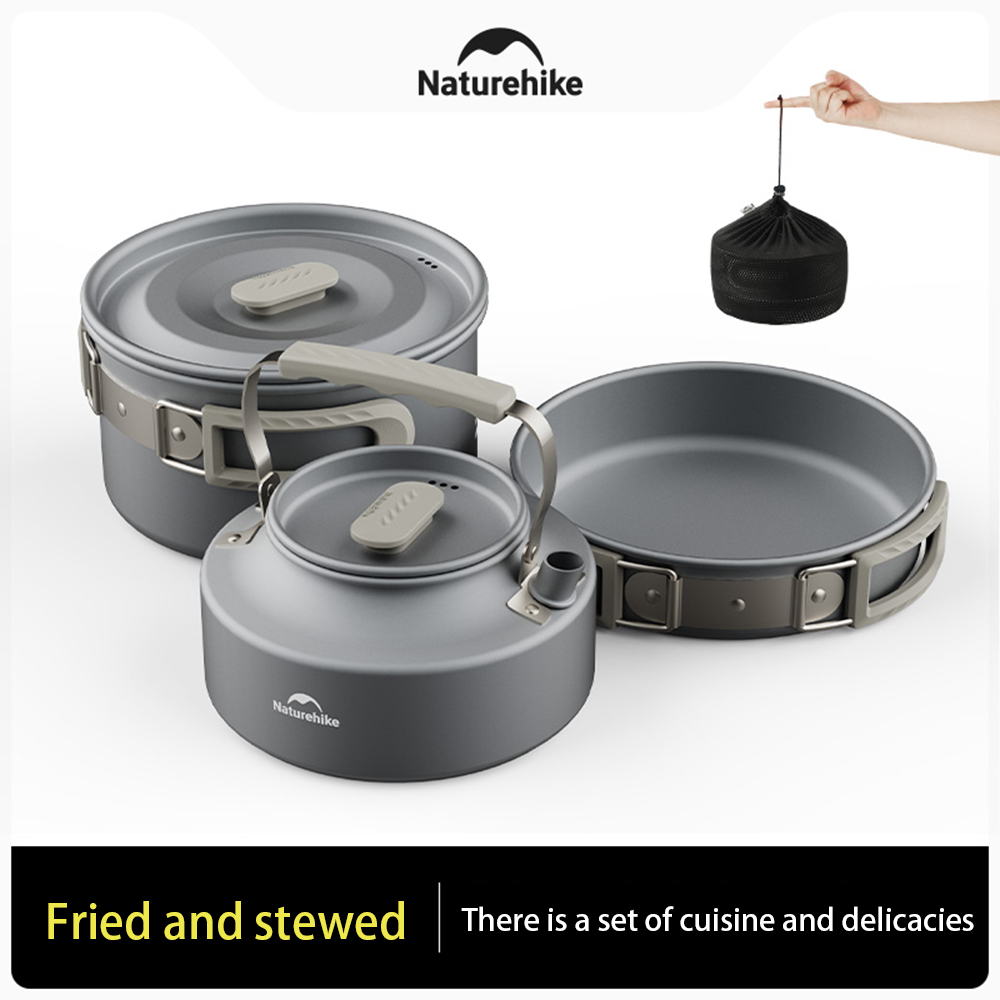 Naturehike zestaw garnków outd – Camping Cooking Pan recenzja i cena